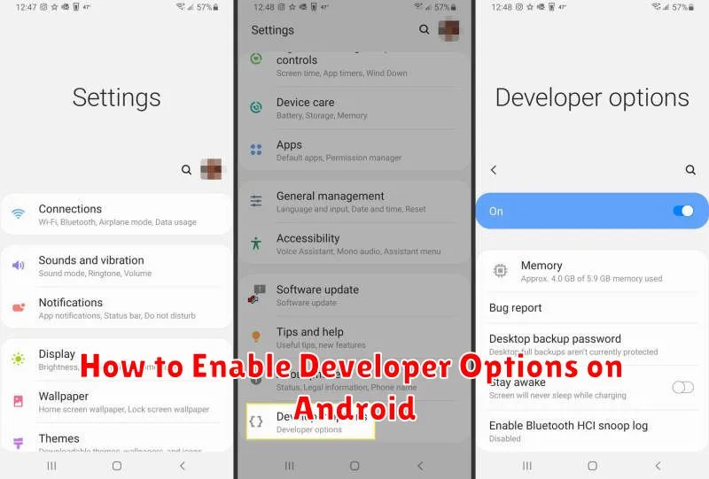 How to Enable Developer Options on Android