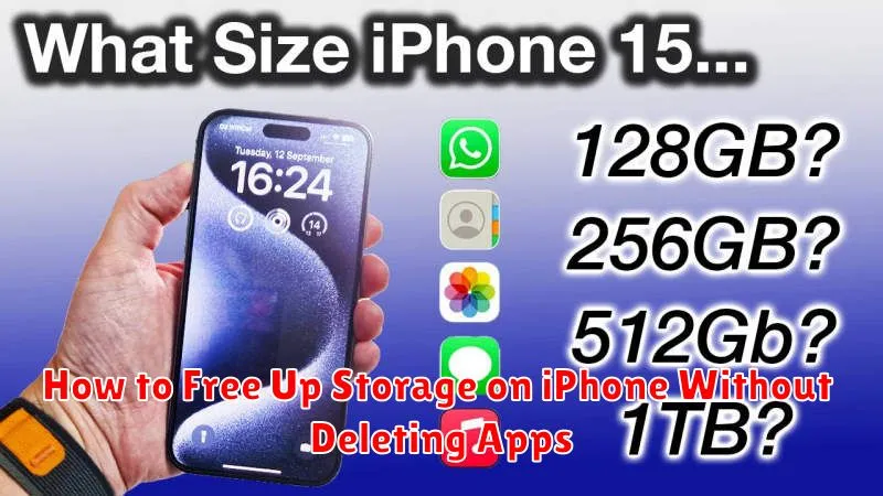 How to Free Up Storage on iPhone Without Deleting Apps