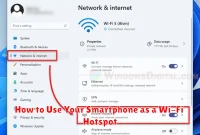 How to Use Your Smartphone as a Wi-Fi Hotspot
