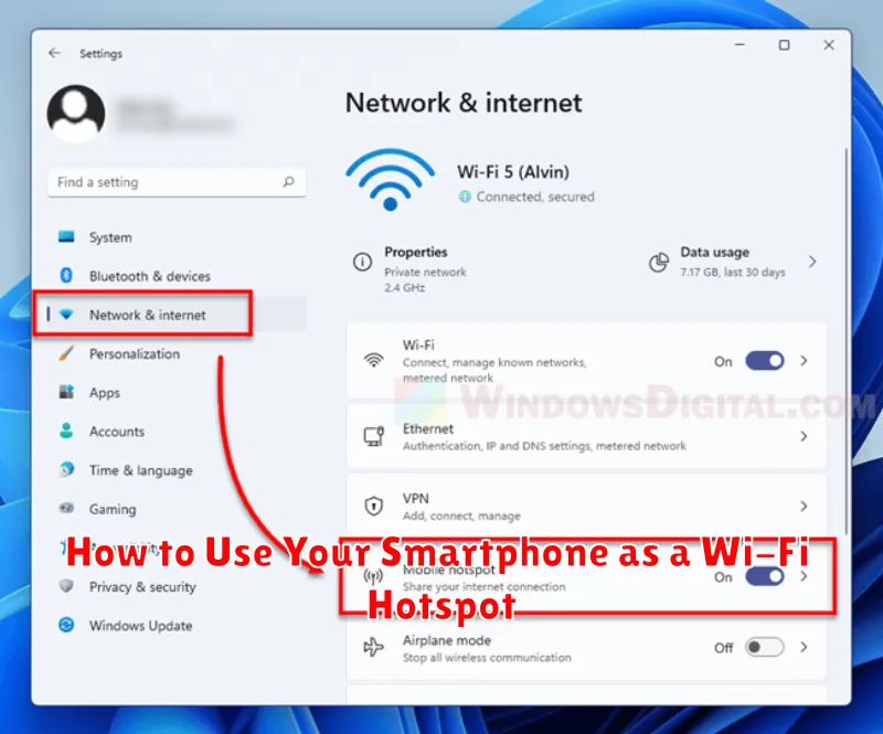 How to Use Your Smartphone as a Wi-Fi Hotspot