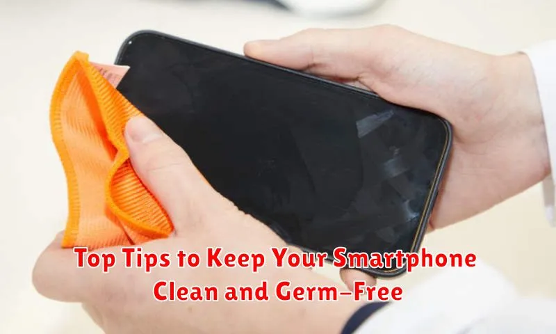 Top Tips to Keep Your Smartphone Clean and Germ-Free